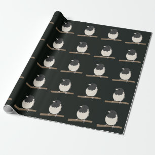 Dark-Eyed Junco Bird Wrapping Paper