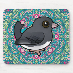 Dark-eyed Junco (slate-coloured) Mouse Pad