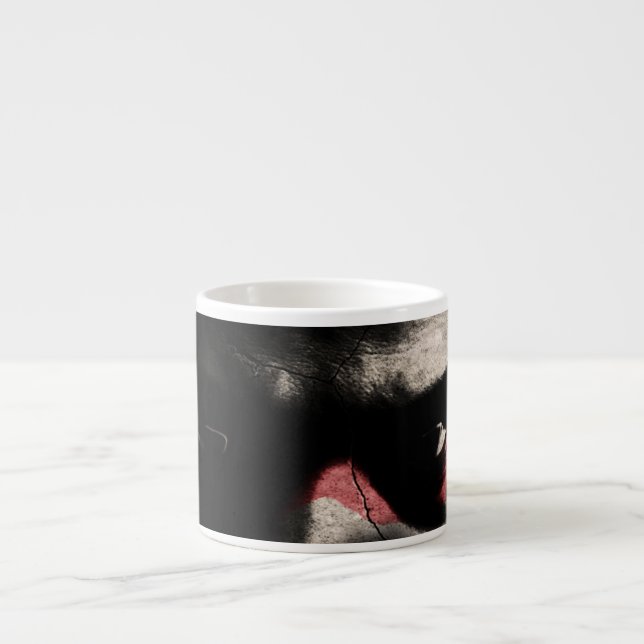 Dark Eyes Espresso Cup (Front)