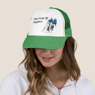 Dark Fairy Gardener Fantasy Art Baseball Hat