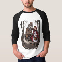 Dark Fairy Tale Wolf & Little Red Riding Hood