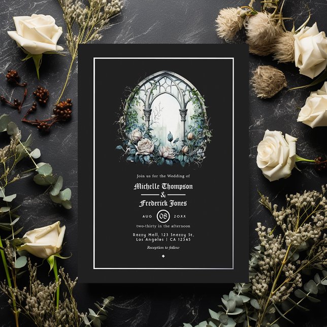 Dark Fantasy Castle Window Gothic Wedding (Creator Uploaded)