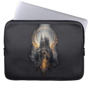 Dark Fantasy Cathedral Grunge Laptop Sleeve