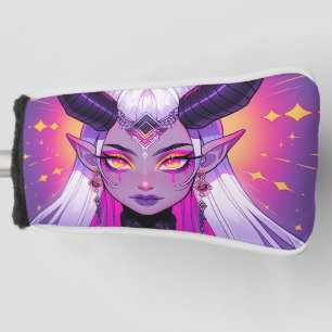 Dark Fantasy Demon Princess Anime Girl Golf Head Cover