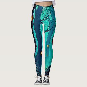 Dark Fantasy Forest Mystery Leggings