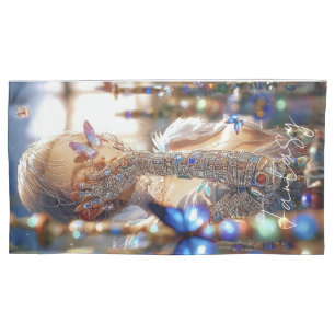 Dark Fantasy Girl -  Downtown Aesthetic Pillowcase