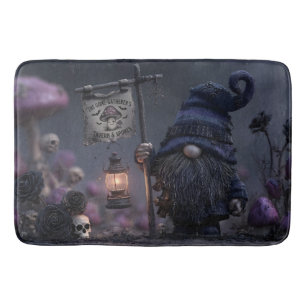 Dark Fantasy Gnome at The Gone-Gatherer's Tavern Bath Mat