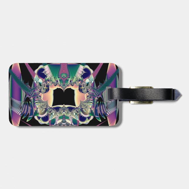Dark Fantasy Luggage Tag (Back Horizontal)