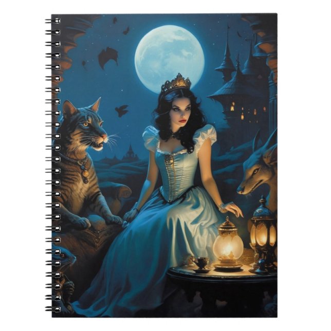 Dark Fantasy Princess Notebook (Front)