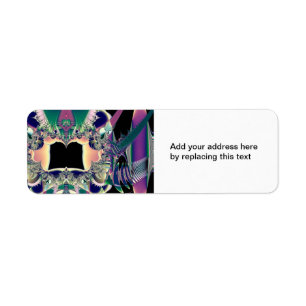 Dark Fantasy Return Address Label