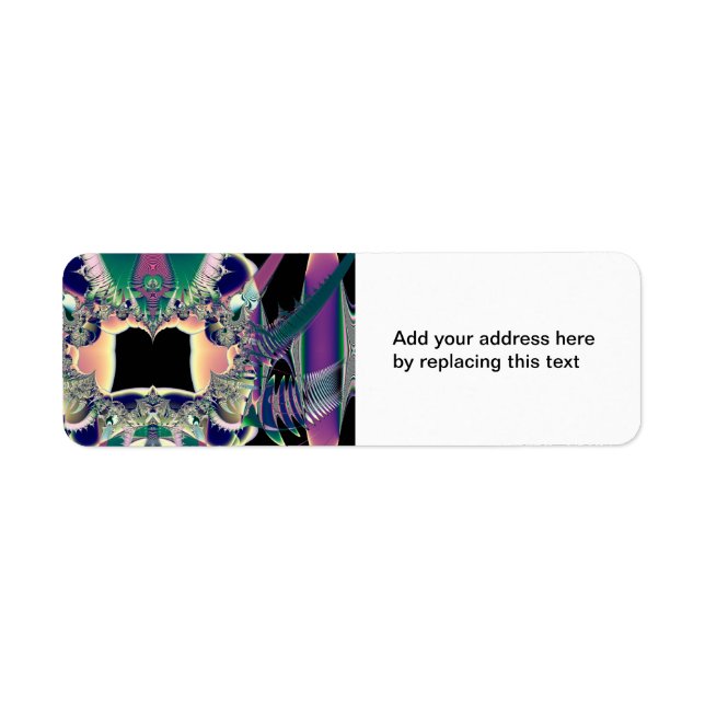 Dark Fantasy Return Address Label (Front)