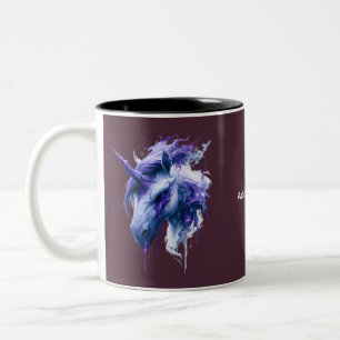 Dark Fantasy Unicorn Coffee Mug