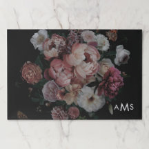 Dark Floral Placemat