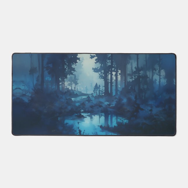 Dark Forest Desk Mat (Front)