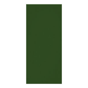 Dark Forest Green Rack Card
