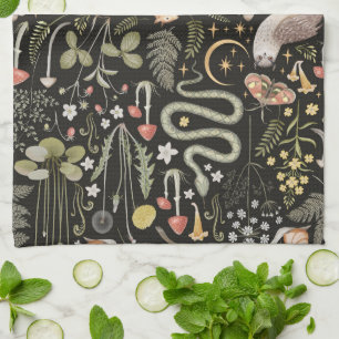 Dark Forest Kitchen Towel