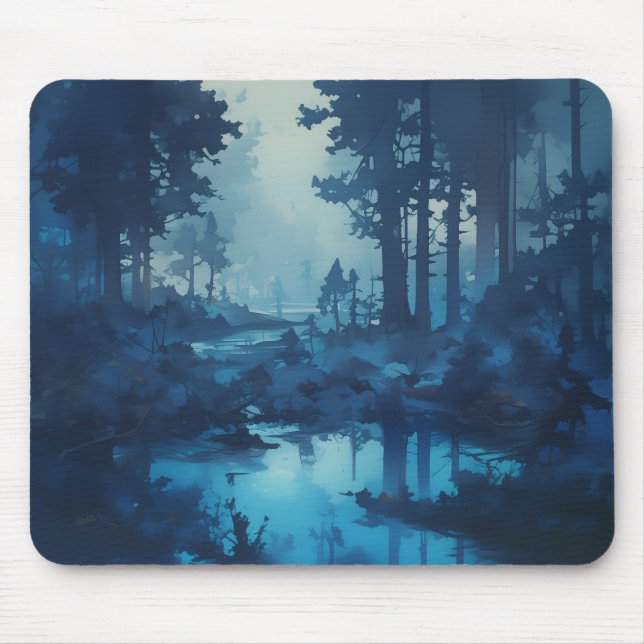 Dark Forest Mouse Pad (Front)