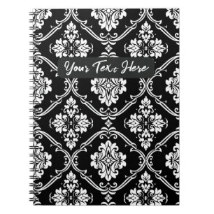Dark Garden Personalised Notebook