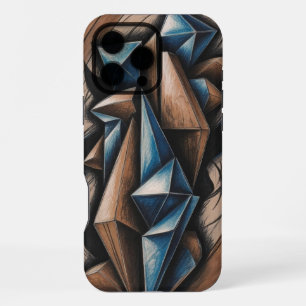 Dark Geometric Crystal Phone Case