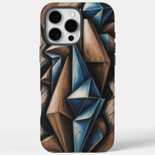 Dark Geometric Crystal Phone Case
