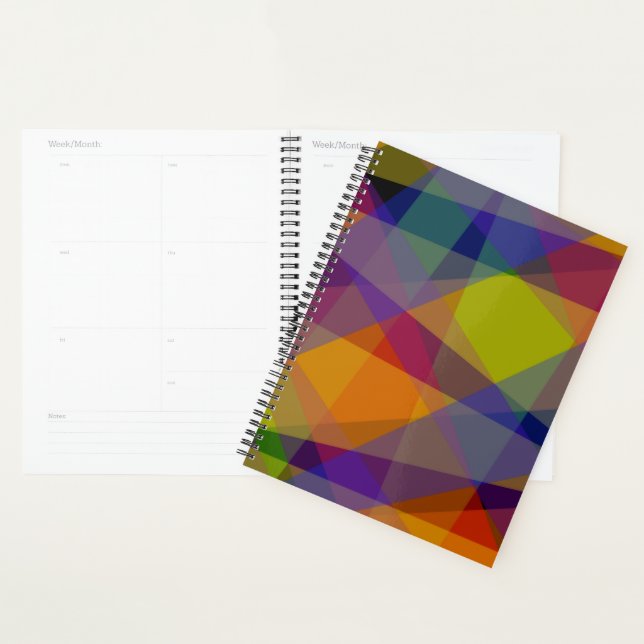 Dark Geometric - Planner (Display)