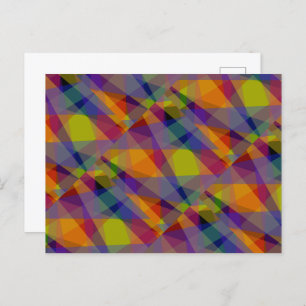 Dark Geometric - Postcard