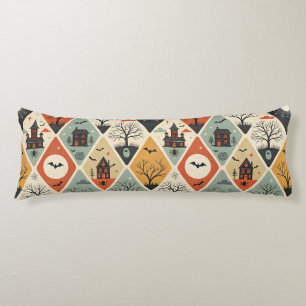 Dark ghost pattern body cushion