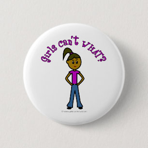 Dark Girls Can't WHAT? Logo 6 Cm Round Badge