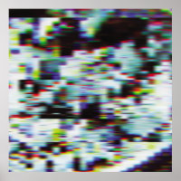 Dark glitch background, illustration. Black, blue,