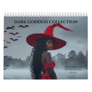 Dark Goddess Halloween Collection Calendar