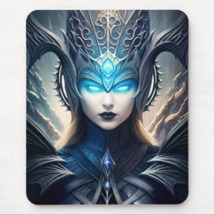 Dark Goddess of The Twilight, Patron of Heroes Mouse Pad
