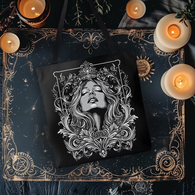 Dark Goddess Tote Bag (Creator Uploaded)
