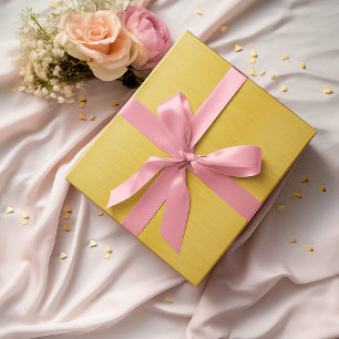 Dark Gold Shimmer Wrapping Paper