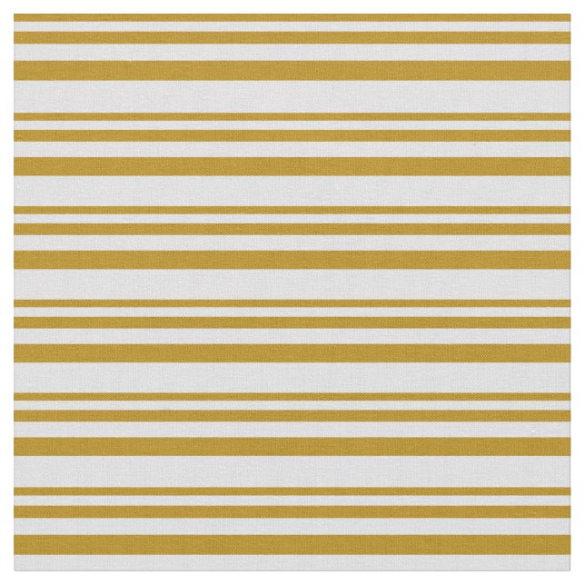 Dark Goldenrod and Lavender Lines Fabric (Close Up)