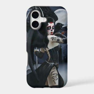 Dark Gothic Angel Death Sugar Skull Fantasy