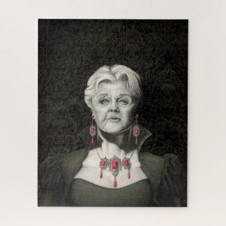 Dark Gothic Angela Lansbury Puzzle