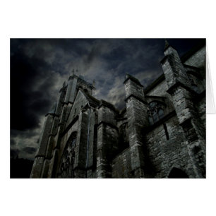 Dark gothic cathedral