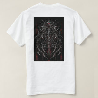 Dark Gothic Cybersigilism Red Eye Occult Sreetwear T-Shirt