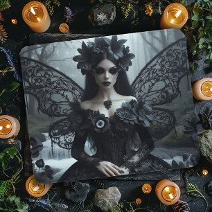 Dark Gothic Fairy Mouse Pad