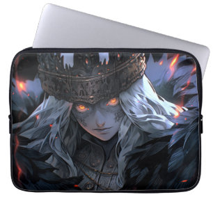 Dark Gothic Fantasy Anime Laptop Sleeve