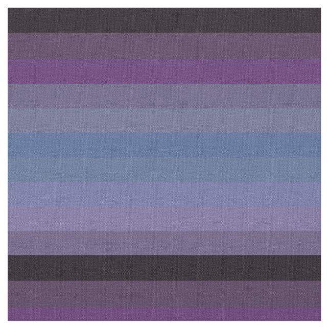 Dark Gothic Pastel Stripe Pattern Fabric (Close Up)