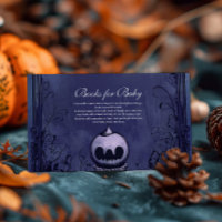 Dark Gothic Purple Halloween Books for Baby
