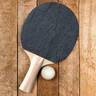 Dark Granite Stone Ping Pong Paddle
