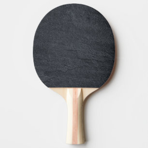 Dark Granite Stone Simple Ping Pong Paddle