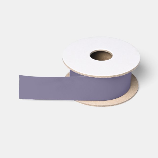 Dark Grayish Violet Satin Ribbon (Spool)