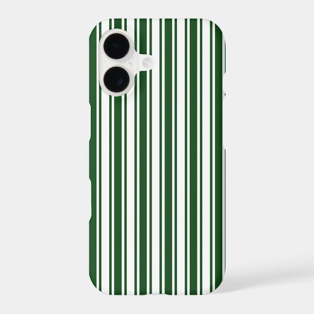 Dark green and white candy stripes (Back)