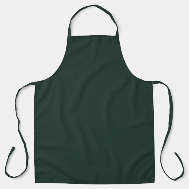 Dark Green Apron (Front)