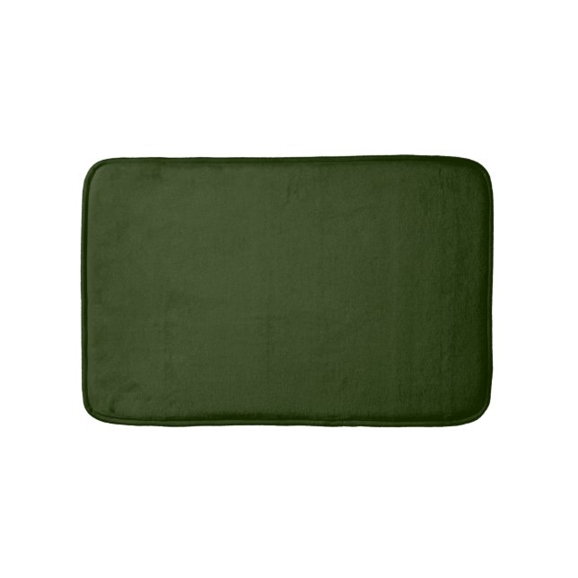 Dark Green Bath Mat (Front)
