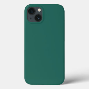  Dark green blue(solid colour)  iPhone 13 Case
