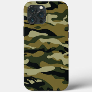 Dark Green Camo iPhone 13 Pro Max Case